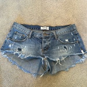 One Teaspoon Jean Shorts